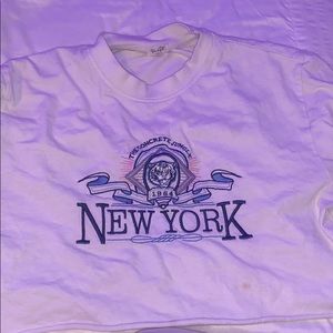 Rare brandy New York crop t shirt